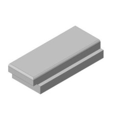 Šamotová deska spodní, levá DYNAMIC B 2G 44. 55. 13 (B) 